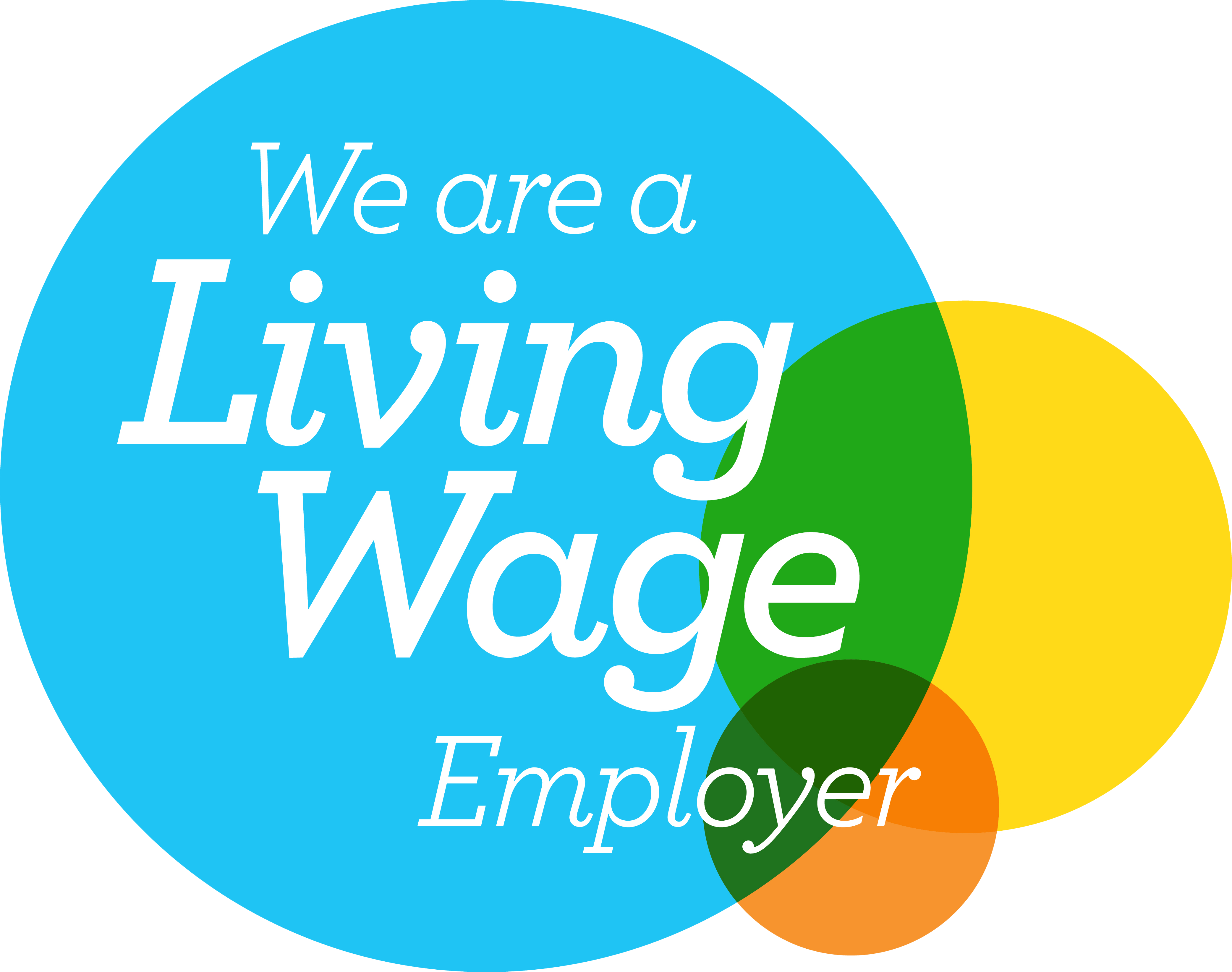 We are a Living Wage Employer — accredited by the Living Wage Foundation